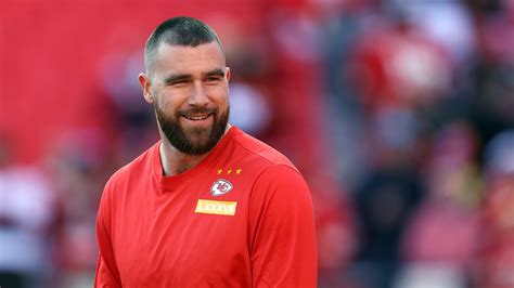 Travis Kelce fans go wild over video of him shirtless, wearing a towel